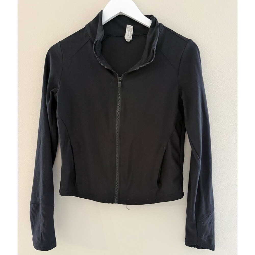 Yogalicious Lux Black Athletic Jacket - Medium